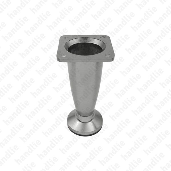 P.77/10 - Pés para móveis tubo Ø35 - Zamac
