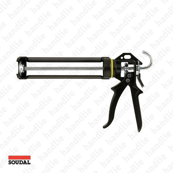 PIST.106617 - SOUDAL - PISTOLA SILICONE PROFISSIONAL PRETA - 310 ml