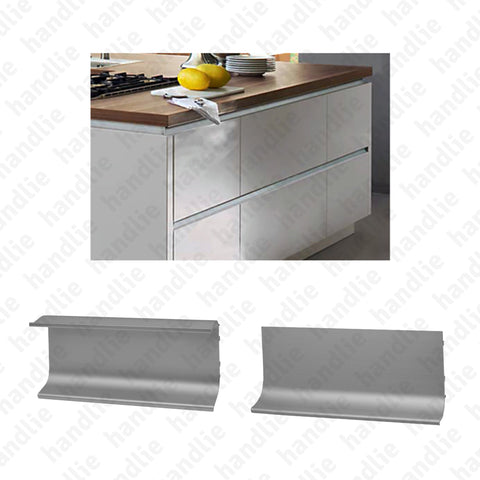 PM.9902 / PM.9903 - Perfis de embutir em alumínio para mobiliário