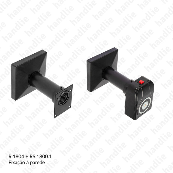 R.1804 - Retentor eletromagnético para portas - Aplicação ao pavimento / parede / tecto