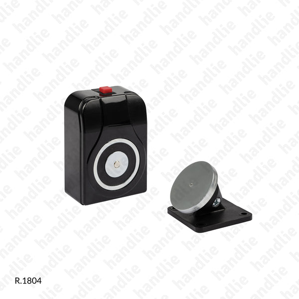 R.1804 - Retentor eletromagnético para portas - Aplicação ao pavimento / parede / tecto