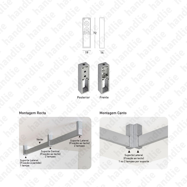 S.252 - Suporte central para varão VAR.250