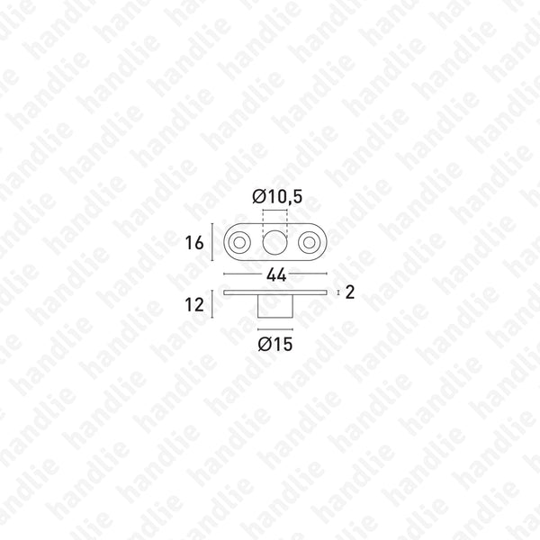 S.476 - Suporte guia de vareta