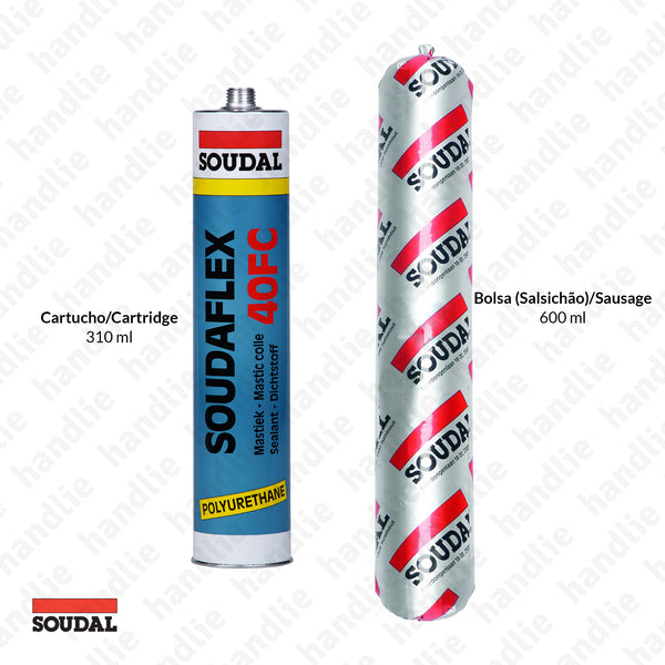 SOUDAFLEX 40FC - SOUDAL - Selante Cola e Veda Poliuretano