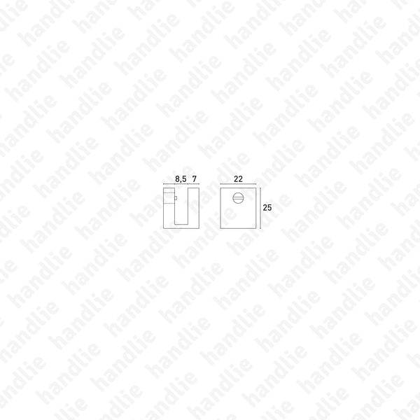 IN.80.700 - Suporte prateleira