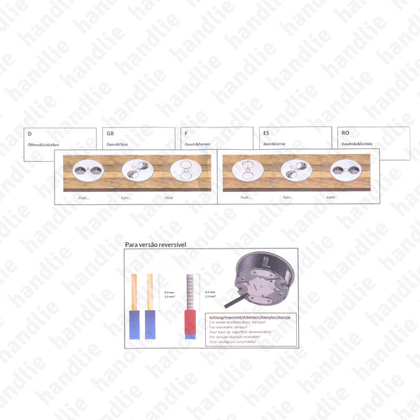 TE.281 - Tomada de embutir horizontal