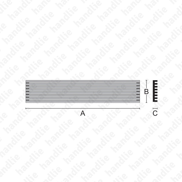 V.3041 - Ventilador grelha para forno - Alumínio / Polipropileno